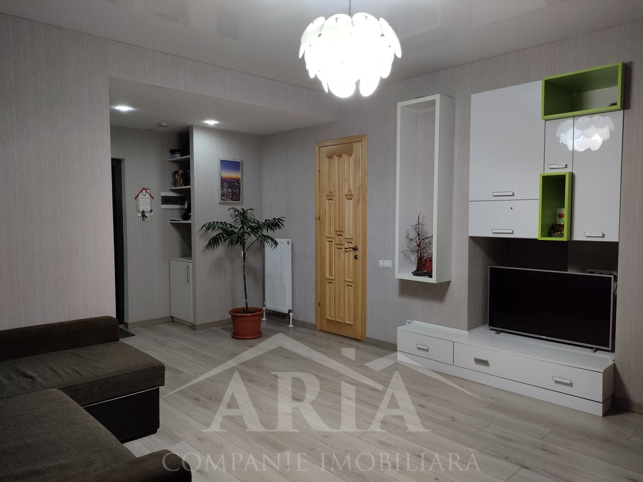 VÂNDUT, Apartament de vânzare, mun. Chișinău, sec.Rîșcani, 1 odaie cu living, Complexul Lagmar Impex, 51 m2, et.16