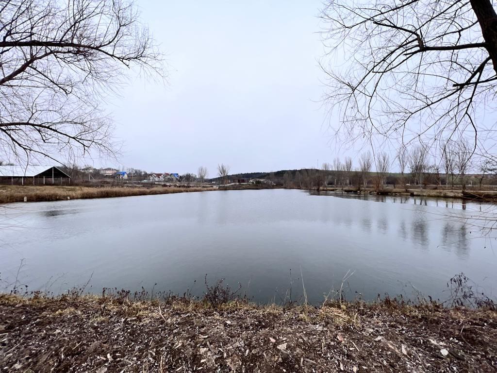 Vând 19 ha, pe care sunt amplasate 3 lacuri artificiale, o ferma de animale, foișoare, satul Gornoe Moldova